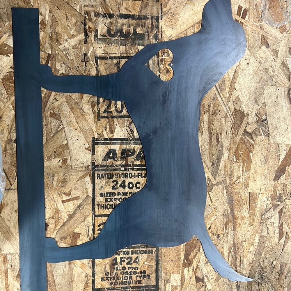 Dog Metal Art